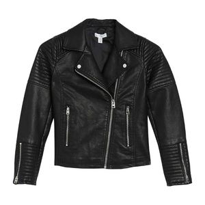 Topshop Rosa Faux Leather Jacket